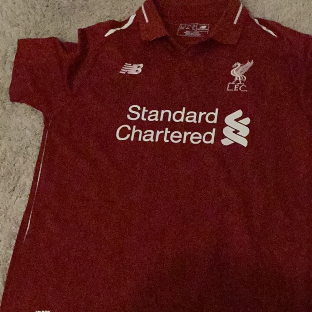 New Balance Red Liverpool FC Jersey